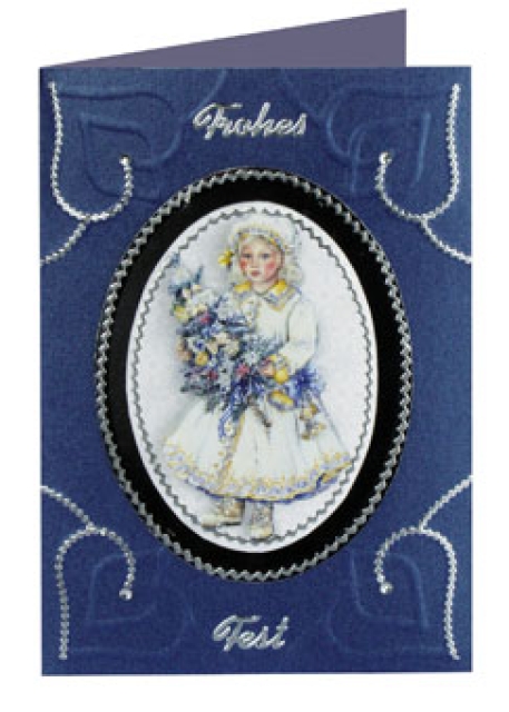 Reddy 3D Stanzbogen Paintbox Poppets Vögel Füttern, Winterbraut, Kleine Helfer