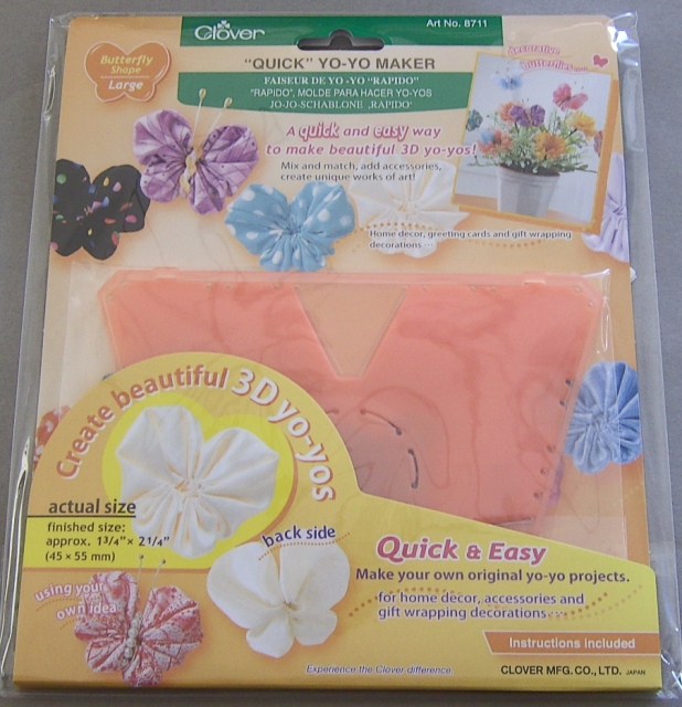 Clover Jo-Jo Schablone Schmetterling groß