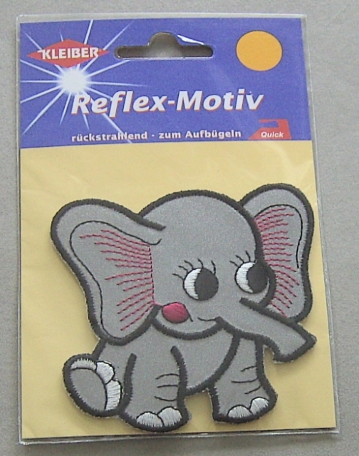 Kleiber Reflexmotiv Elefant