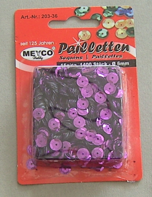 Meyco / VIVA Decor Pailletten lila