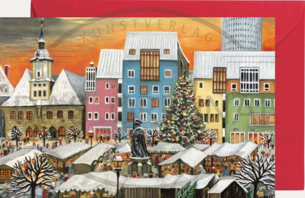 Miniadventskalender mit Umschlag Jena