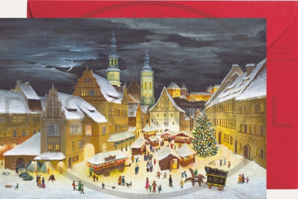Miniadventskalender mit Umschlag Weihnachten in Pirna