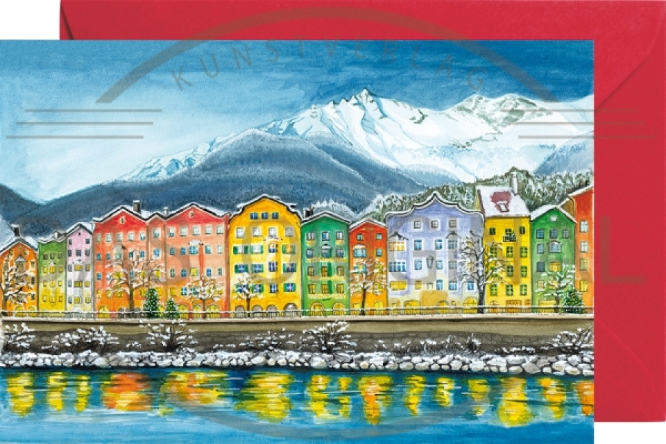 Miniadventskalender mit Umschlag Weihnachten in Innsbruck