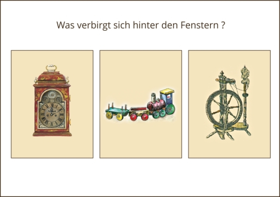 Miniadventskalender mit Umschlag Da liegt die Bescherung