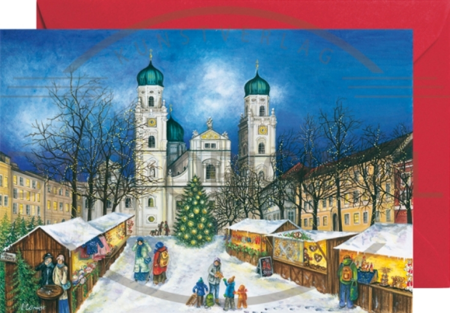 Miniadventskalender mit Umschlag Passau