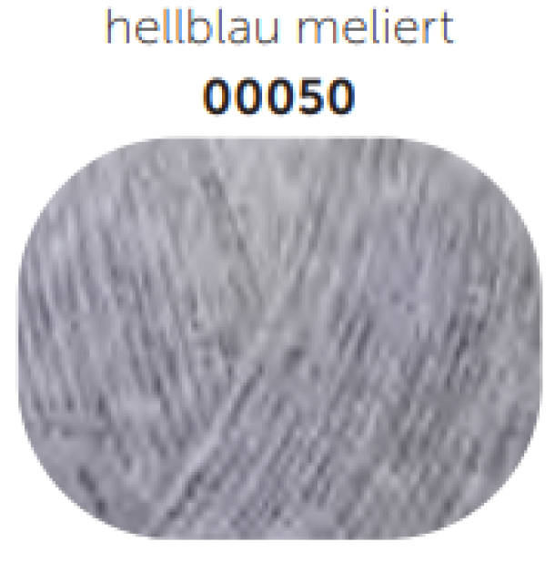 REGIA PREMIUM Alpaca Soft 100 gr. hellblau meliert
