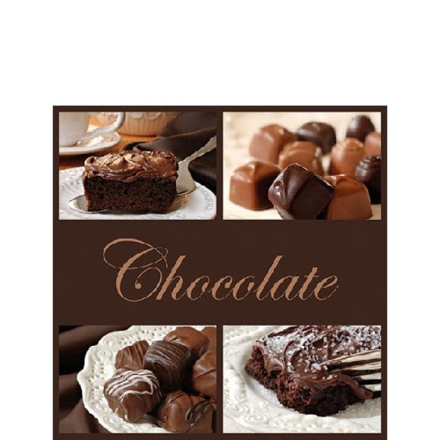 Ambiente Cocktail Serviette 25 x 25 cm pro Stück Chocolate