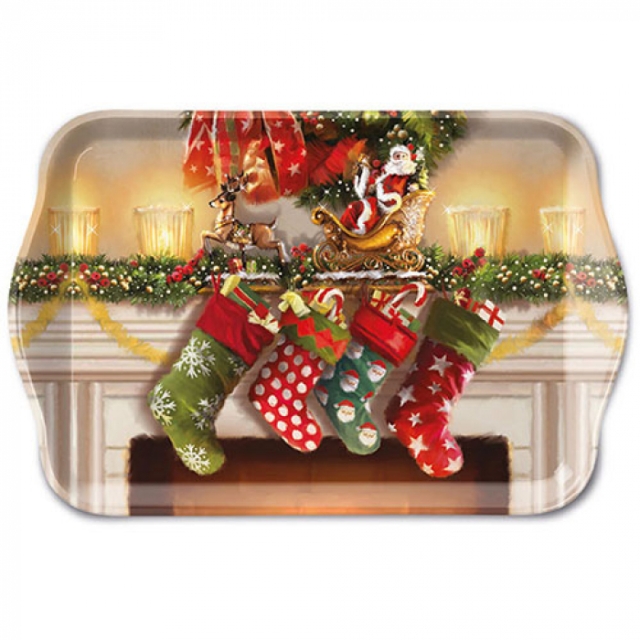 Ambiente Tablett 13 x 21 cm Hanging Stockings