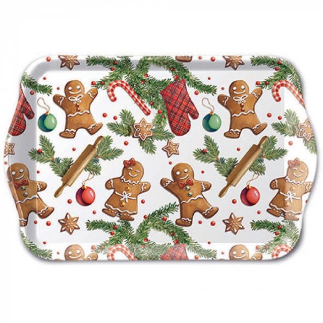 Ambiente Tablett 13 x 21 cm Gingerbread Cookies