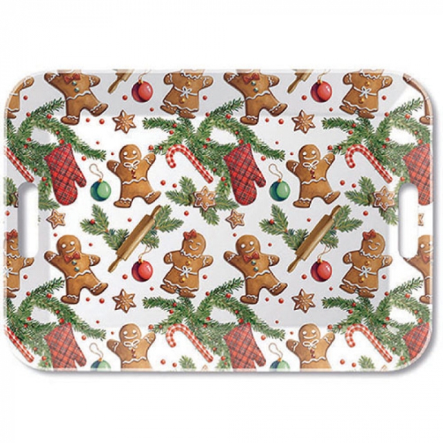 Ambiente Tablett 33 x 47 cm Gingerbread Cookies