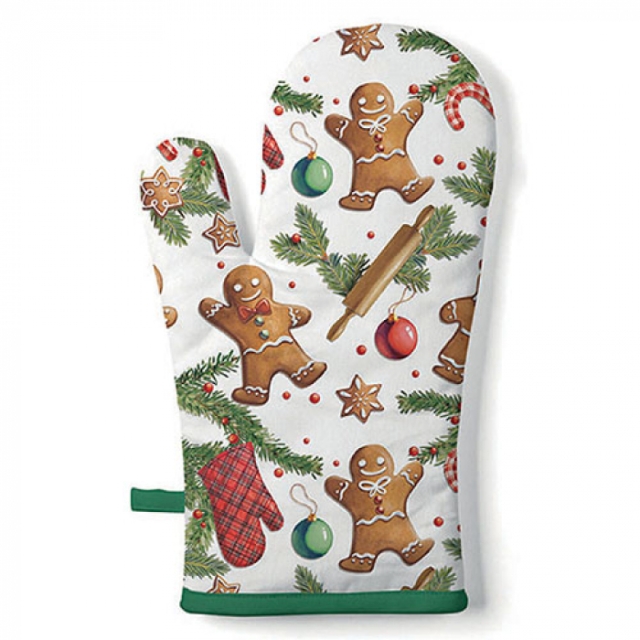 Ambiente Oven Mitt Ofenhandschuh Gingerbread Cookies