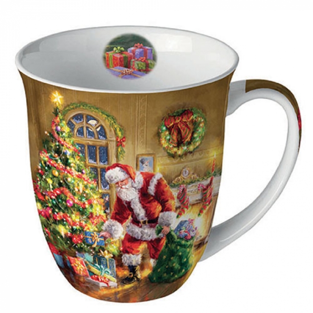 Ambiente Mug Tasse 0,4 l Gifts under Christmas Tree