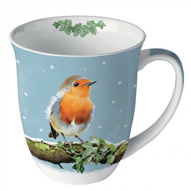 Ambiente Mug Tasse 0,4 l Robin on Branch