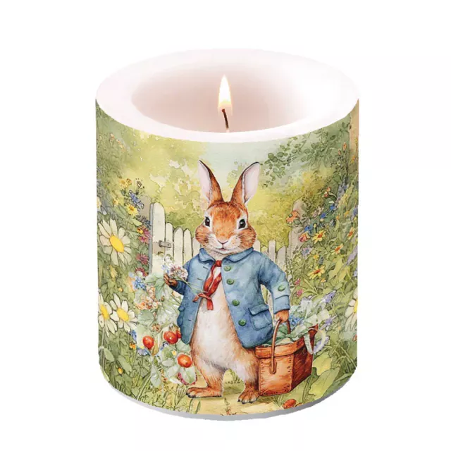 Ambiente Candle Kerze medium Mister Rabbit
