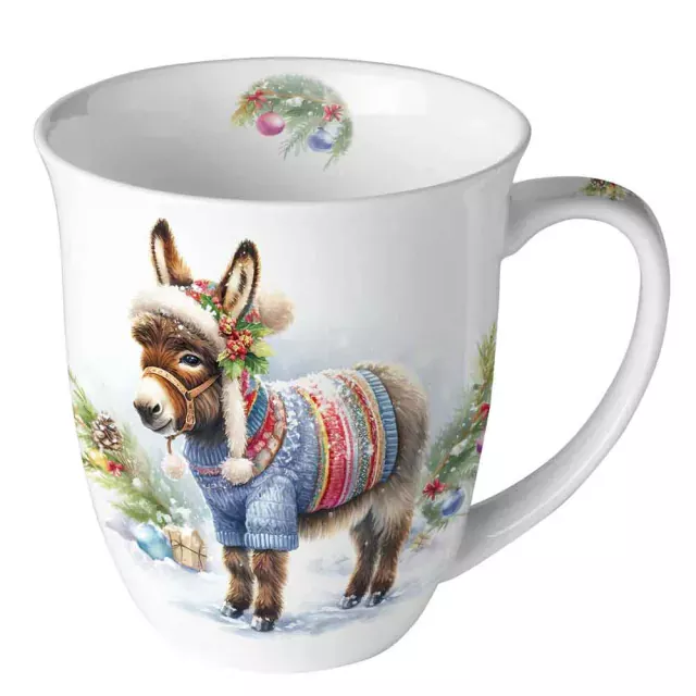 Ambiente Mug Tasse 0,4 l Wooly Donkey