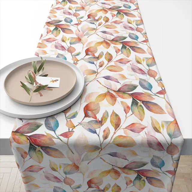 Ambiente Table Runner Tischläufer 40 x 150 cm Colourful Leaves