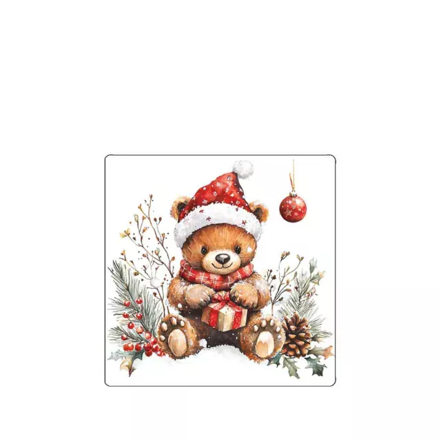 Ambiente Coaster Untersetzer Teddy's Gift White