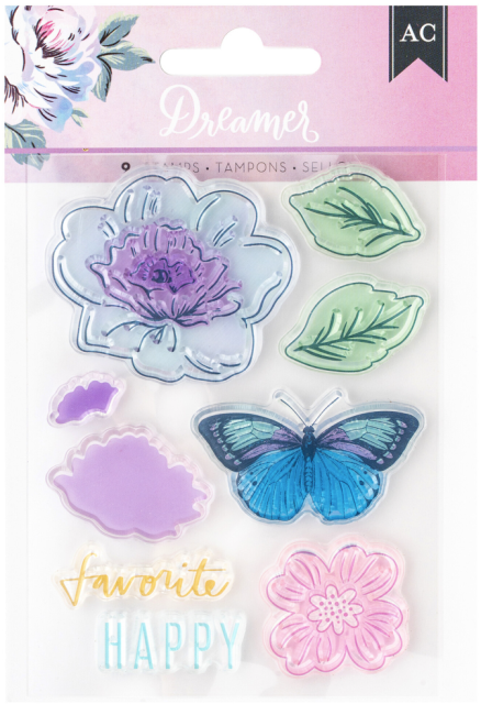 American Crafts Dreamer Acrylic Stamps