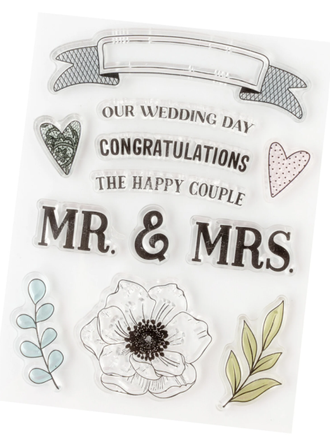 American Crafts A Perfect Match Acrylic Stamps