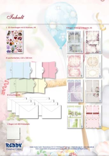 Reddy Cards Kartenset Geburtstag 2