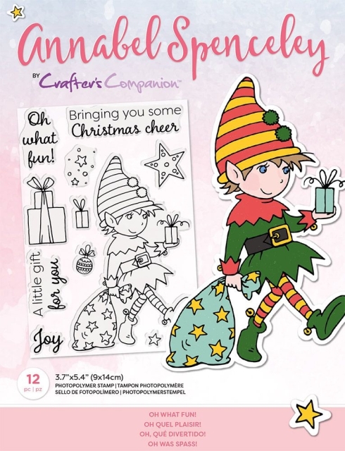 Crafter's Companion Annabel Spenceley Stamps Oh What Fun