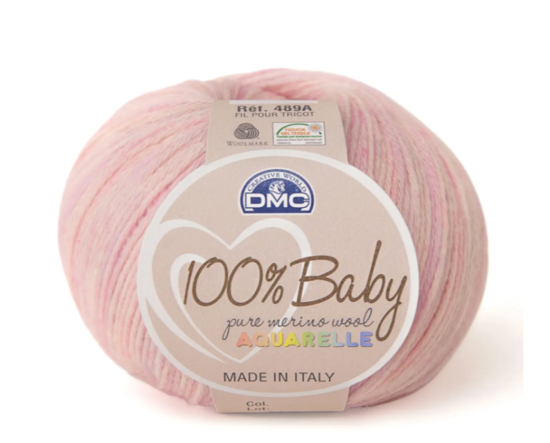 DMC 100 % Baby Aquarelle Farbe 1340