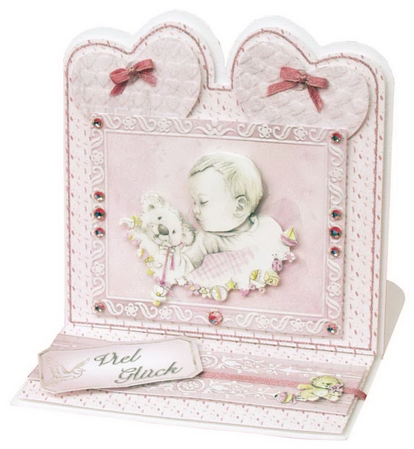Reddy Cards Bastelset Romantische Aufstellkarten