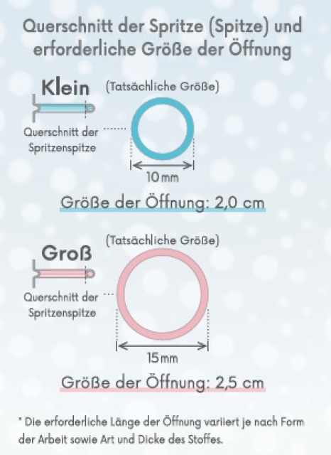 Clover Ausstopfwerkzeug groß