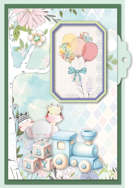 Reddy Cards Bastelset Baby Geburt