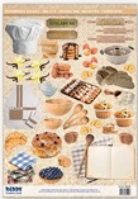 Reddy Cards Stanzbogen Backen