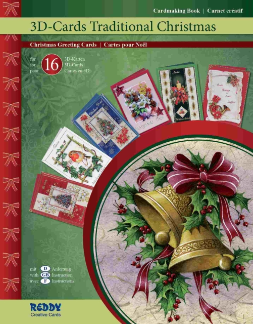 Bastelset in Buchform Weihnachten traditionell