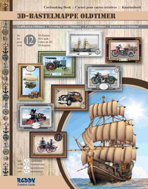 3D-Bastelmappe Oldtimer