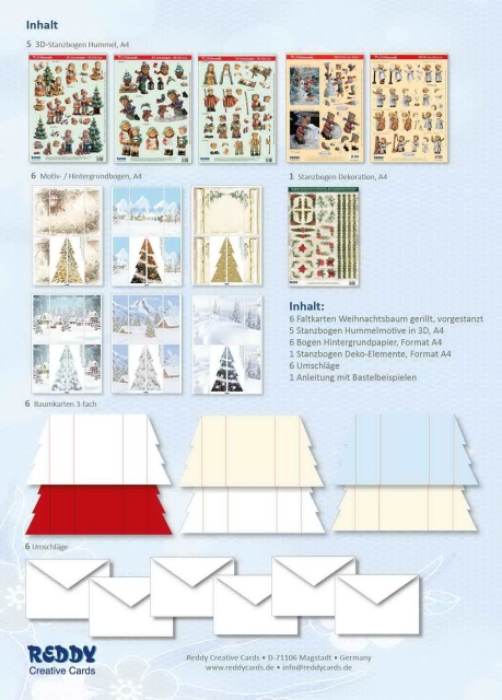 Reddy Cards Weihnachtsbaumkarten M.I. Hummel
