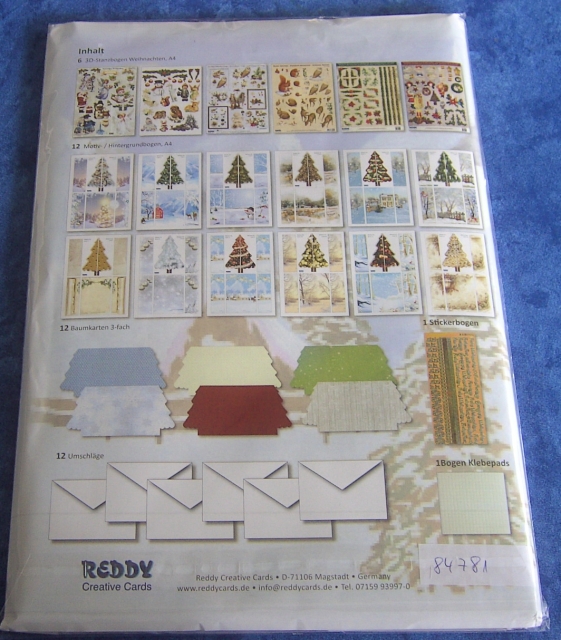 Reddy Cards Weihnachtsbaumkarten