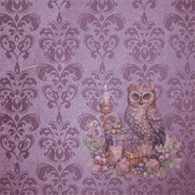 Berries Beauties Paper Pack 20 x 20 Pastel Purple Christmas