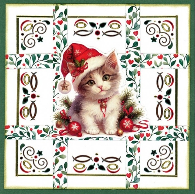 Berries Beauties 3D Cutting Sheet A Very Furry Christmas