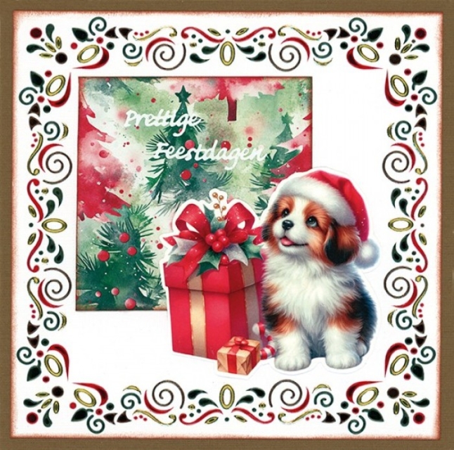 Berries Beauties 3D Cutting Sheet A Very Furry Christmas