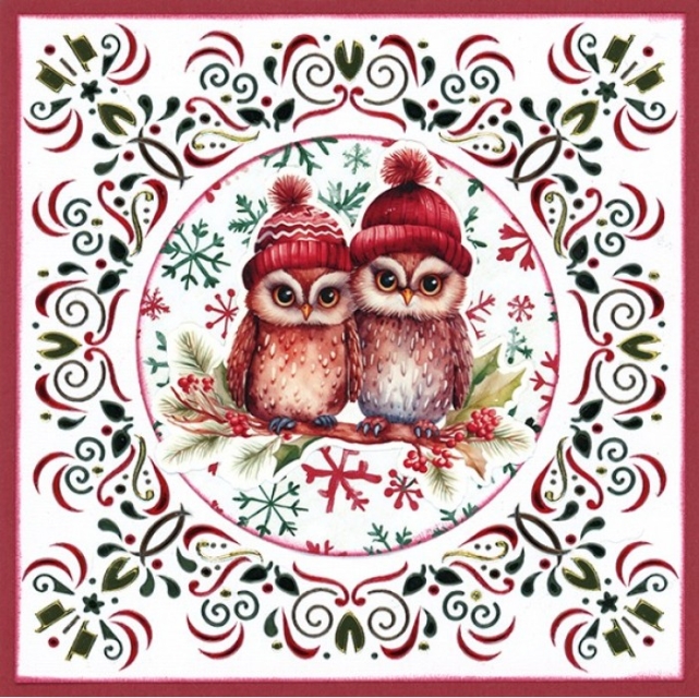 Berries Beauties 3D Cutting Sheet A Very Furry Christmas