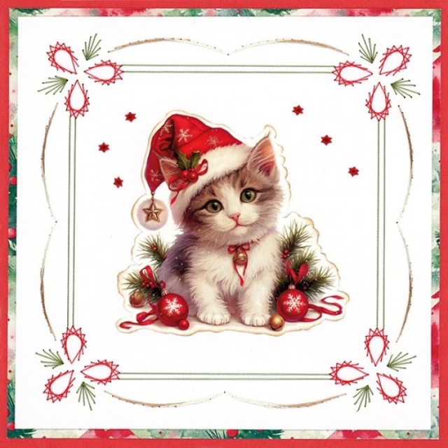 Berries Beauties 3D Cutting Sheet A Very Furry Christmas