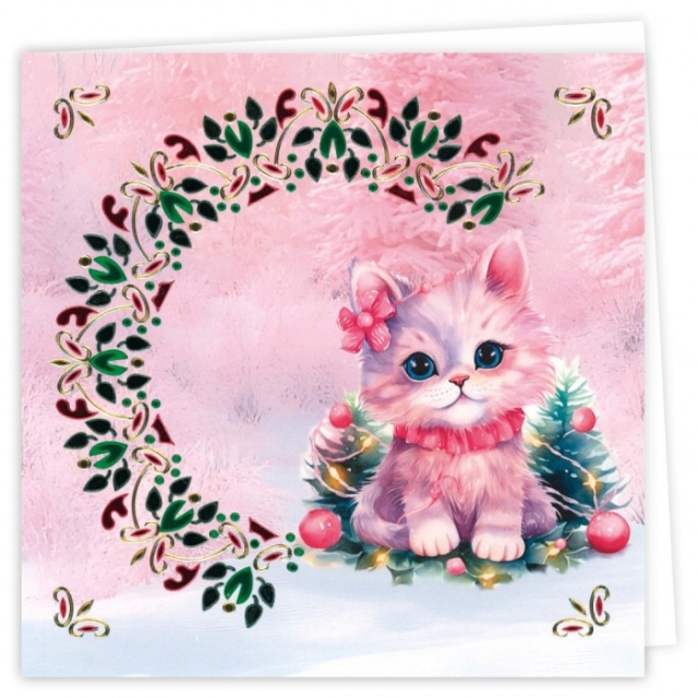 Berries Beauties Dot and Do Cards 27 Pink Christmas