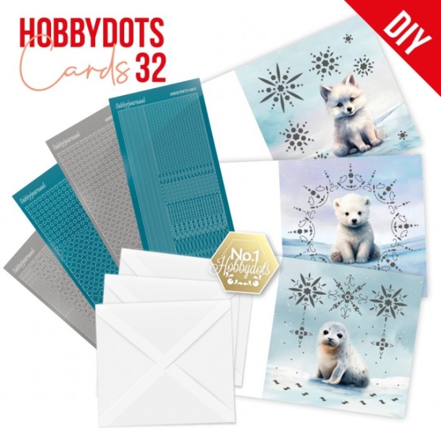 Berries Beauties Dot and Do Cards 32 Winter Friends