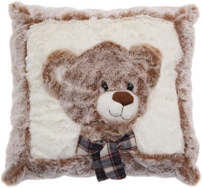 Plüsch-Kissen 33 x 33 cm Bär Bob