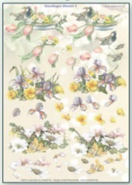 Reddy Cards Stanzbogen Blumen