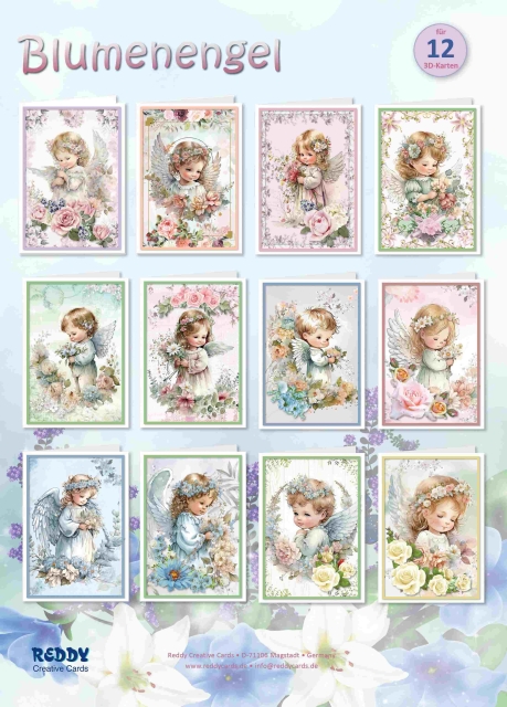 Reddy Cards Bastelset Blumenengel