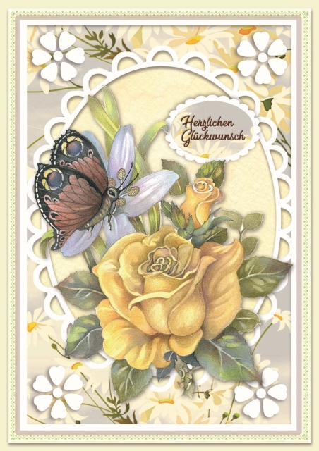Reddy Cards Bastelset Blumengrüße