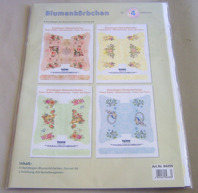 Reddy Cards Blumenkörbchen