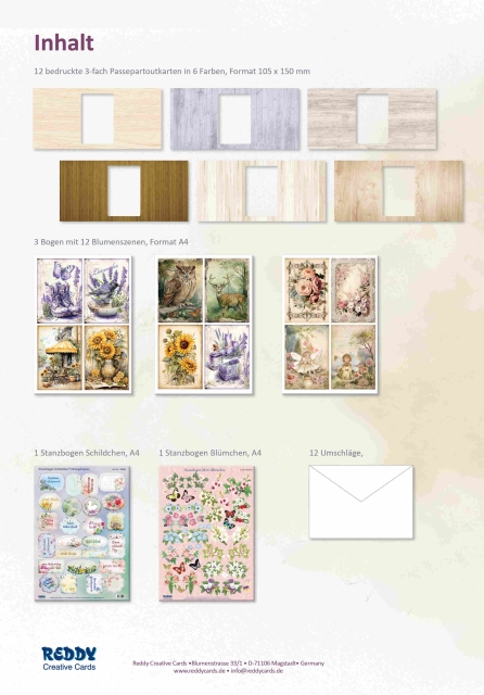 Reddy Cards Blumenszenen