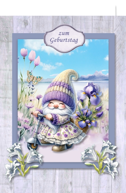 Reddy Cards Bastelset Blumenwichtel 1