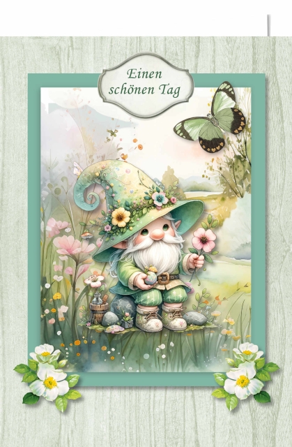 Reddy Cards Bastelset Blumenwichtel 2
