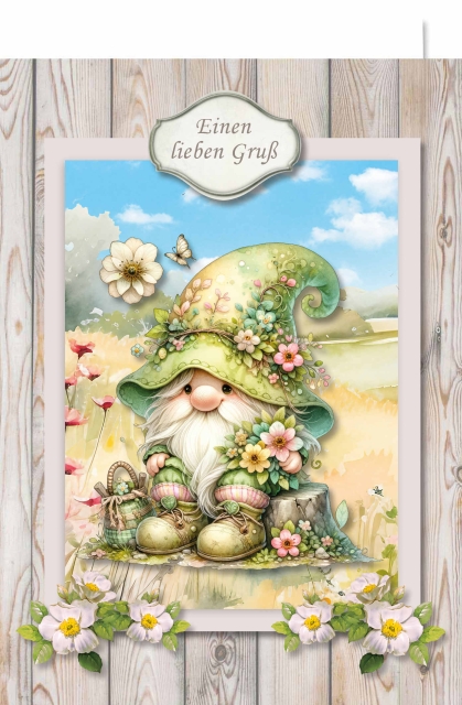 Reddy Cards Bastelset Blumenwichtel 3